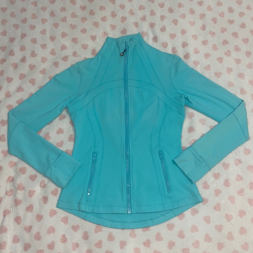 Lululemon Define Jacket size 8 blue